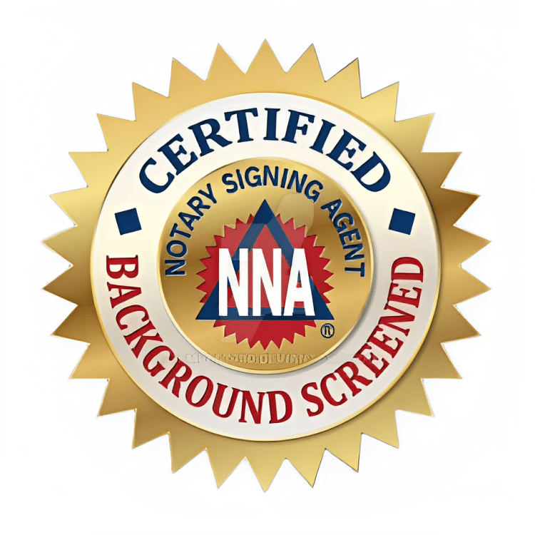 NNA certificate (certified background screened)