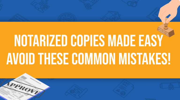 Certified True Copies: When and How to Get Them Notarized